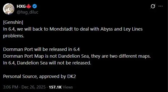 Leak Lohen Genshin Impact