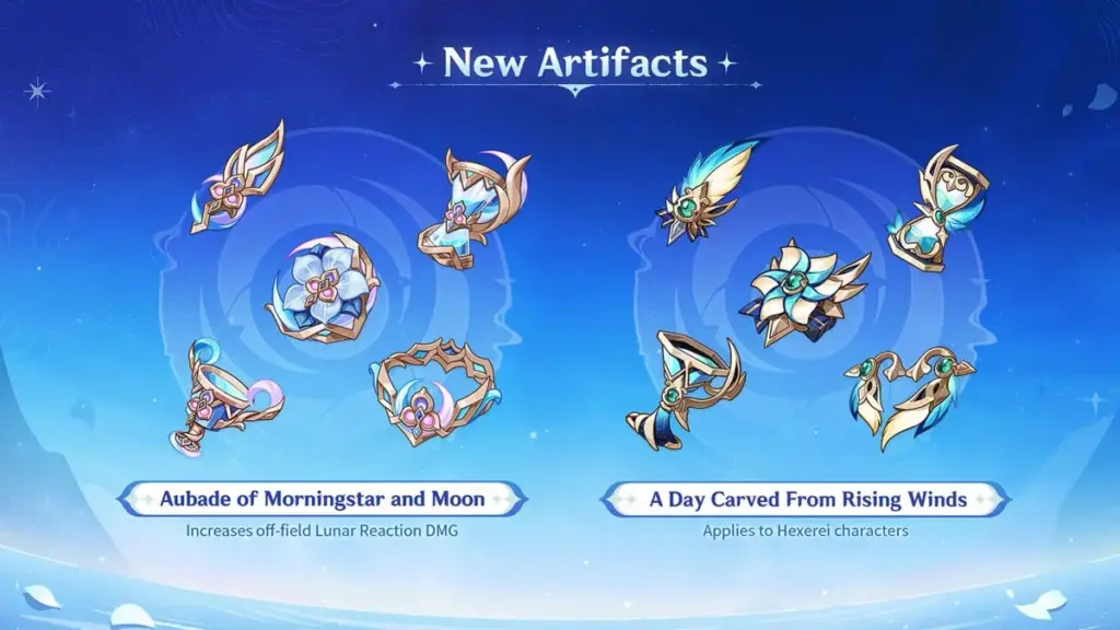 set artifact genshin effect terbaru