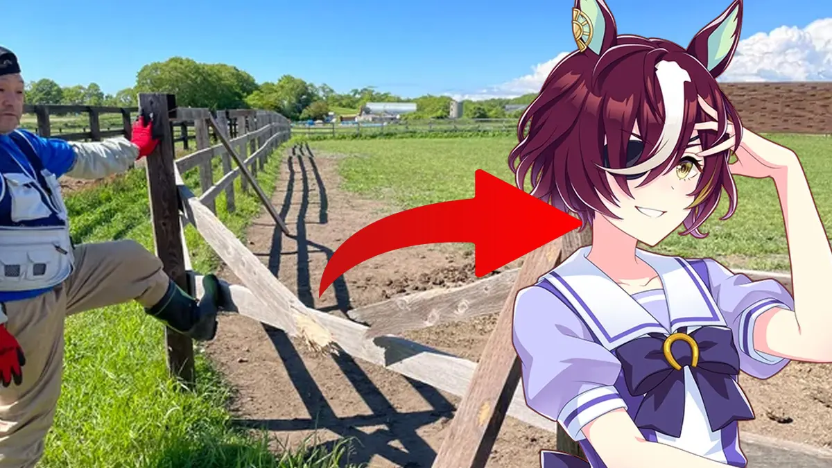 Fans Kuda Tanino Gimlet Bisa Membeli Merchandise Pagar Bekas yang Dia Rusak, Eh?