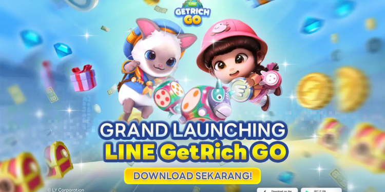 LINE Luncurkan Board Game Terbaru “LINE GetRich GO” 1 LINE GetRich GO