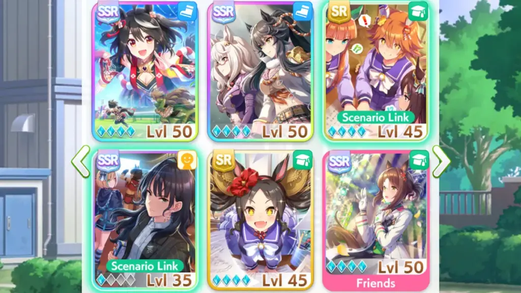 Support Card untuk Build Xmas Oguri Cap