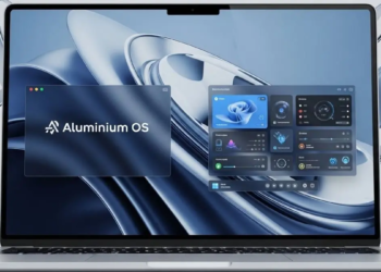 Tampilan Aluminium OS 2026