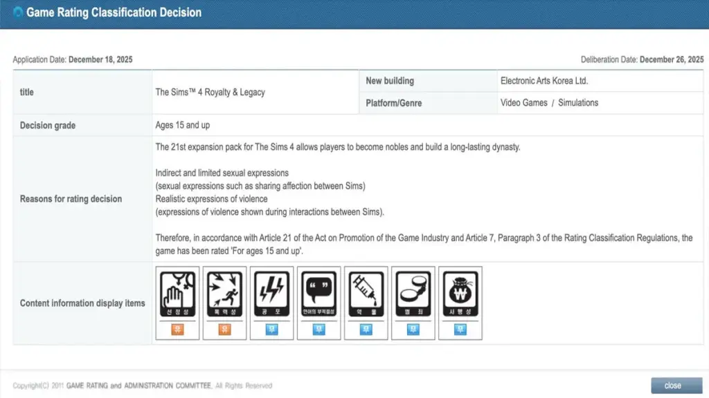 The Sims 4 Royalty and Legacy