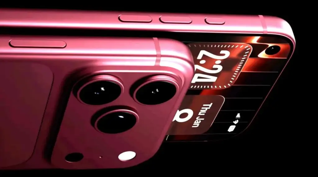 iphone 18 pro geser kamera depan