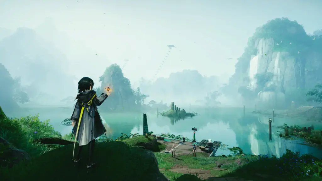 Player Arknights Endfield Temukan Trik Pasang Zipline di Atas Gunung Wuling yang Aslinya Tidak Bisa Diakses 2 Player Arknights Endfield