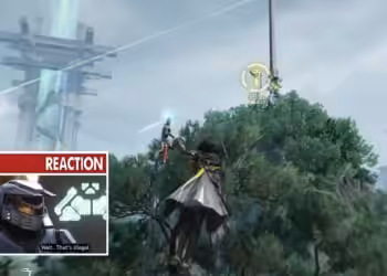 Player Arknights Endfield Zipline Wuling