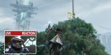 Player Arknights Endfield Zipline Wuling