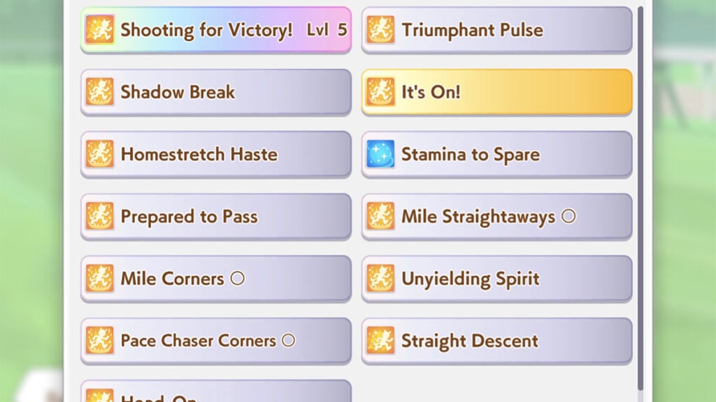 Skill yang dibutuhkan di Aquarius Cup