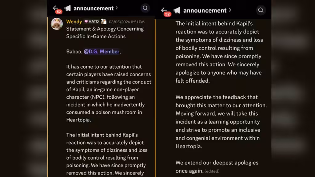 Developer Heartopia Minta Maaf Setelah Animasi NPC Picu Tuduhan Rasis 3 Developer Heartopia Minta Maaf Setelah Animasi NPC Picu Tuduhan Rasis