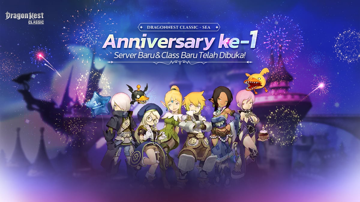 Eyedentity Games Ungkap Update 1st Anniversary “Dragon Nest Classic” SEA dan Server Baru “Argenta”