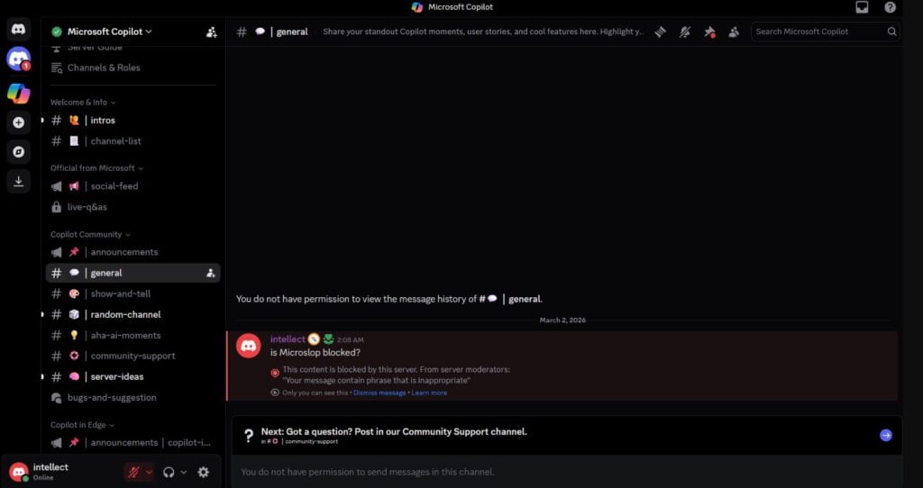 Microsoft Ban Kata Microslop di Discord dan Langsung Kunci Server! 4 Kata Microslop Diblokir di Server Discord Microsoft 2026