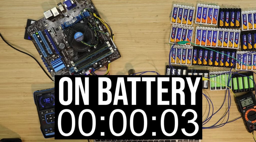 PC i3 dengan Baterai AA