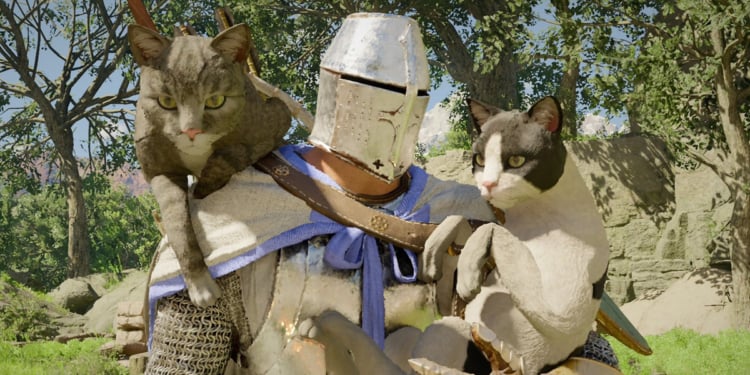 Player Crimson Desert Malah Fokus Kumpulkan Banyak Kucing di Dalam Game 1 Player Crimson Desert Kucing