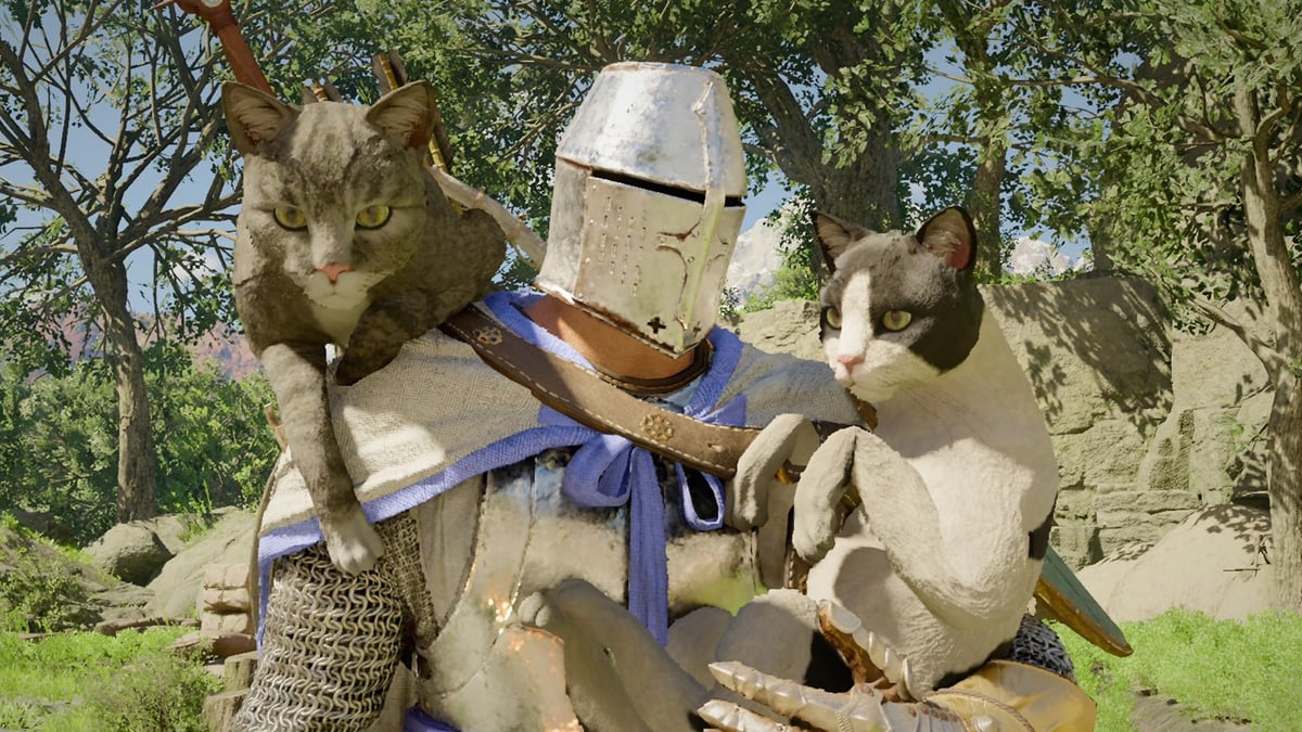 Player Crimson Desert Malah Fokus Kumpulkan Banyak Kucing Di Dalam Game