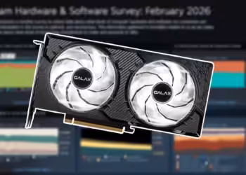 Steam Hardware Survey Februari 2026