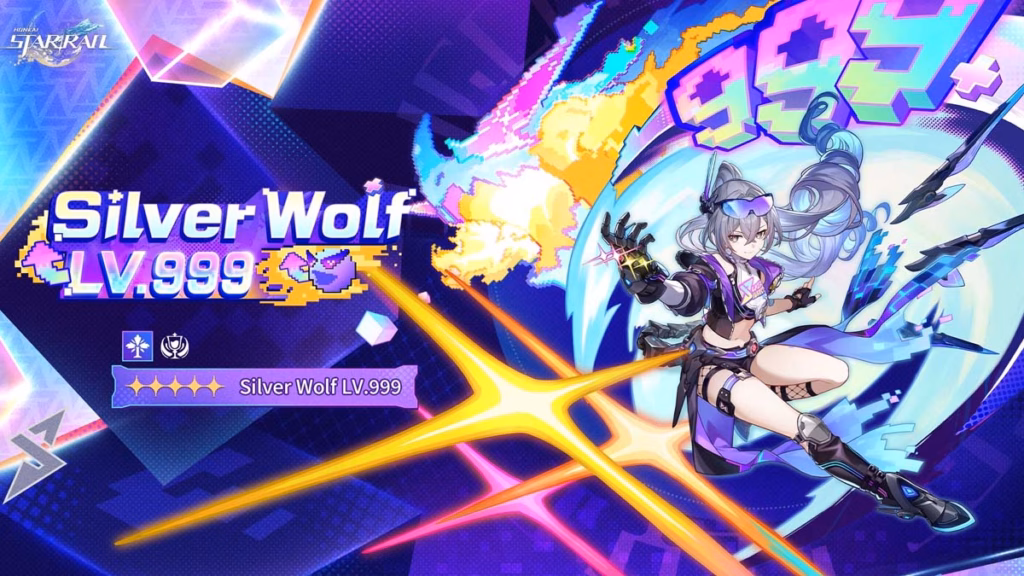 Gameplay Silver Wolf Lv 999 Honkai Star Rail