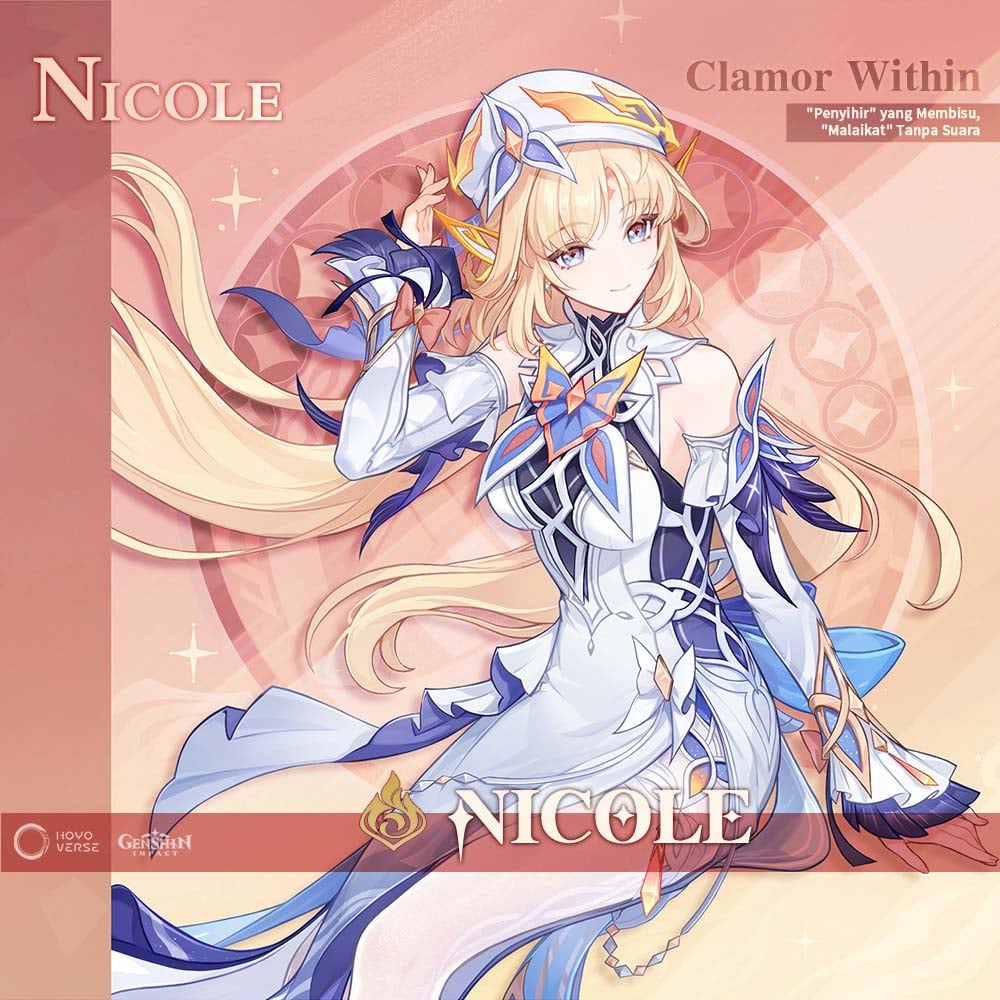 Drip Marketing Nicole Genshin Impact Resmi Diumumkan! 3 Drip Marketing Nicole Genshin Impact