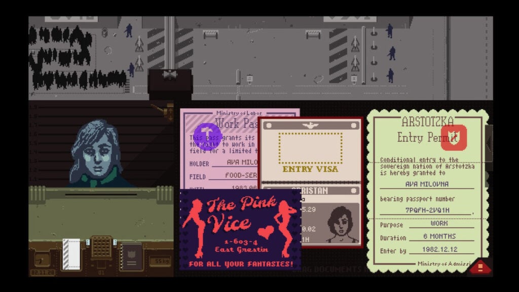 Kreator Papers Please AI