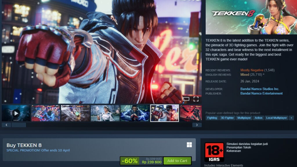 Steam kini integrasi standing IGRS