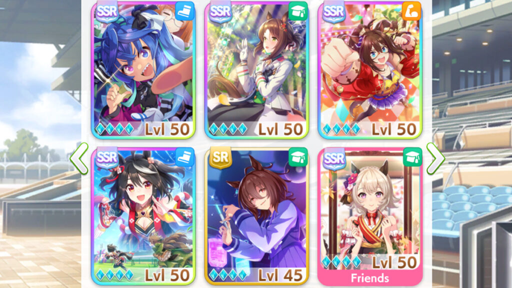 Support card yang dibutuhkan di Aries Cup