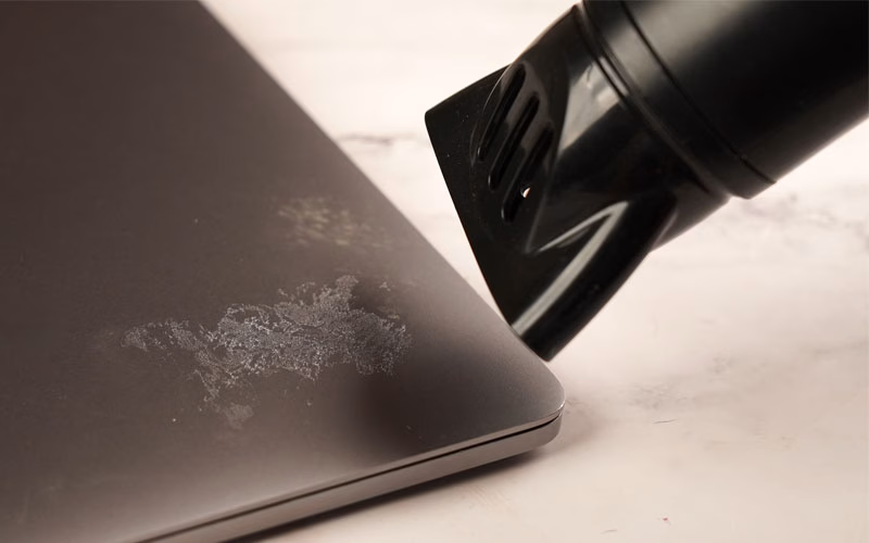 Mengeringkan Stin Dengan Haird Dryer Macbook
