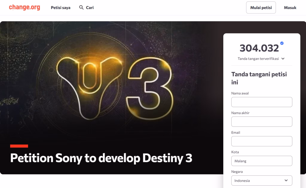 Destiny 2 Server
