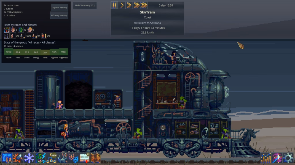 Steel Artery Game Membangun Kota Dan Simulasi Koloni Di Atas Kereta