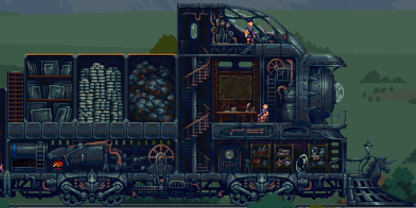 Steel Artery — Game Membangun Kota dan Simulasi Koloni di Atas Kereta