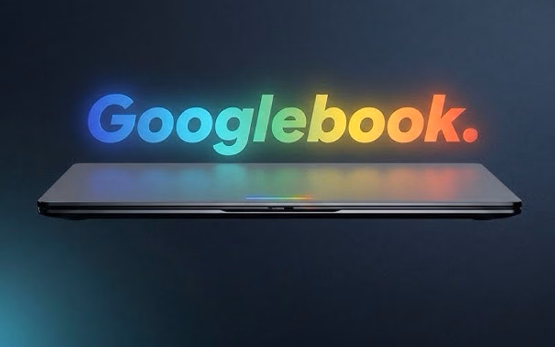 Tampilan Googlebook 2026