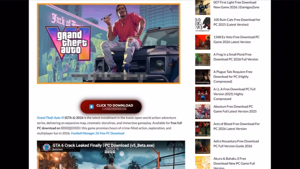 Hati-Hati! Beta Test GTA 6 Palsu Beredar di Internet! 5 Hati Hati Mengunduh Sembarangan