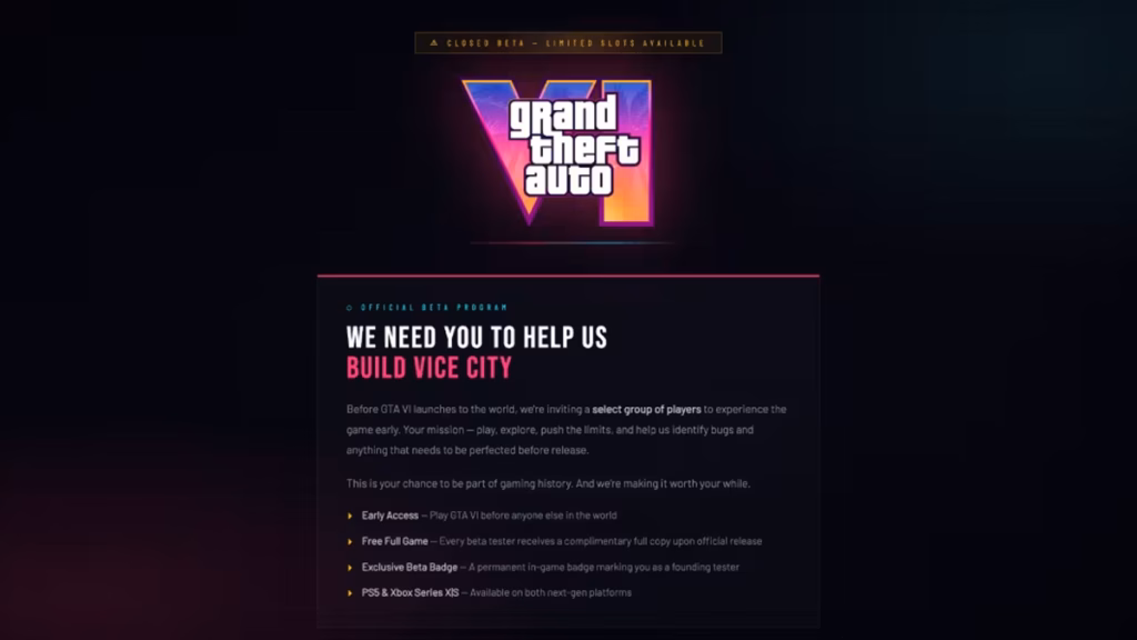 Hati-Hati! Beta Test GTA 6 Palsu Beredar di Internet! 4 Penipuan Berkedok Beta Test Palsu