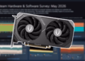 Steam Hardware Survey Mei 2026