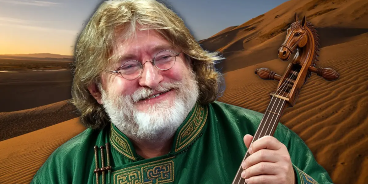 Fans Gabe Newell