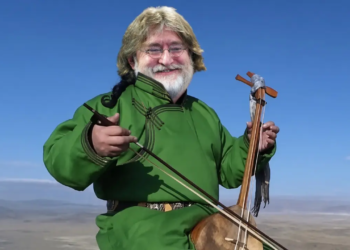 Gabe Newell Mongolia