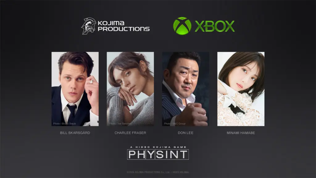 Tokyo Game Show 2026 — Kojima Productions Umumkan Pemeran Utama PHYSINT 3 Physint Cast