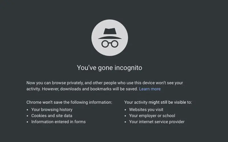 You Have Gone Incognito 2026