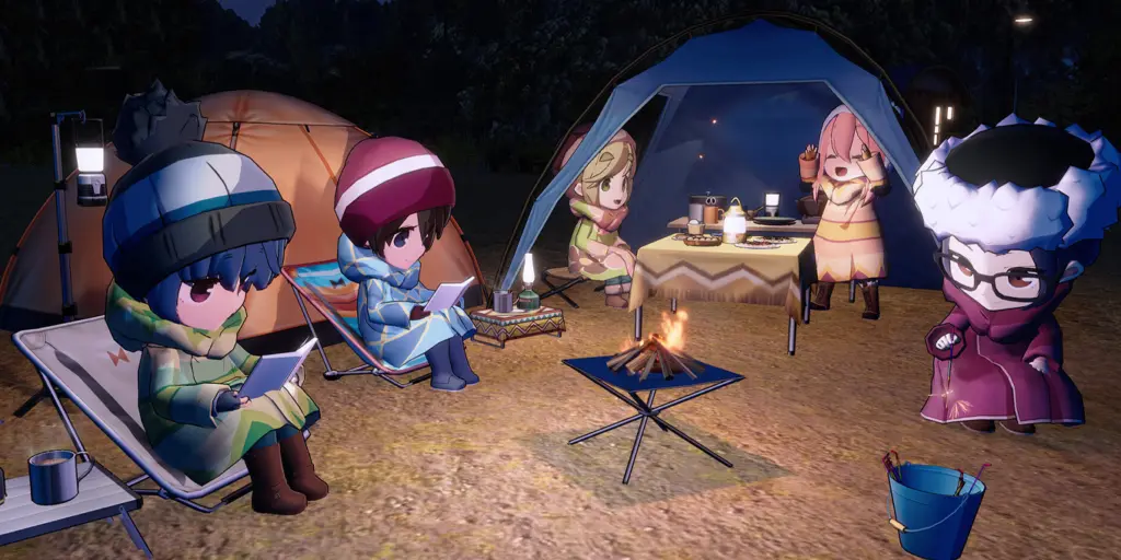Yuru Camp Laid Back Camp All In One Chill Time Fi