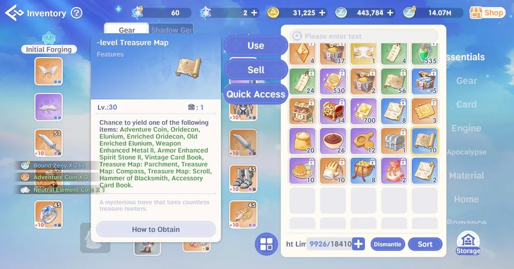 5 Tips Refine Ragnarok: The New World, Jangan Asal Tempa! 6 Gunakan Treasure Map Ronw