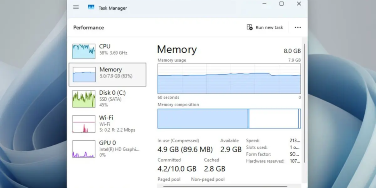 Performa Windows 11 2026
